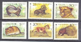 1993.Kazakhstan,Animals, 6v, Mint/** - Kazakistan