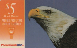 USA - Eagle, PhonecardsUSA Prepaid Card $5, Mint - Eagles & Birds Of Prey