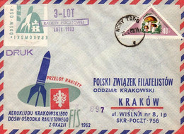 G POLAND - 1962.02.25 Third Experimental Rocket Flight On The Occasion Of The FIS (0897) - Rockets