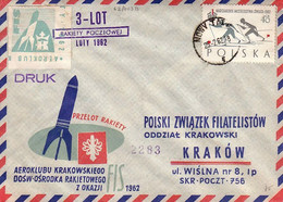 G POLAND - 1962.02.25 Third Experimental Rocket Flight On The Occasion Of The FIS (2283) - Raketten