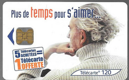 TC-PUBLIC-F1146-120U-OB2-07/01-PLUS DE TEMPS Pour S AIMER -Utilisé-N° Gras-TBE - 2001