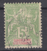 Guadeloupe 1900 Yvert#40 Used - Gebraucht