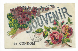 CPA  32 Souvenir De Condom - Voyagée 1924 - Condom