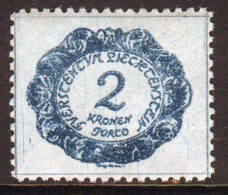 Liechtenstein 1920 Single 2k  Postage Due Stamp In Unmounted Mint Condition. - Postage Due