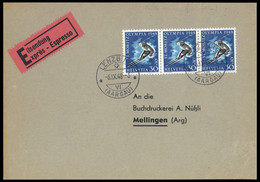 1948, Schweiz, 495 (3), Brief - Unclassified