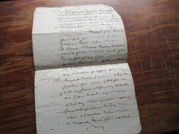 Frankreich Brief / Dokument Um 1670 / 17. Jahrhundert Mit Autograph / Schnörkelunterschrift! - ....-1700: Precursori