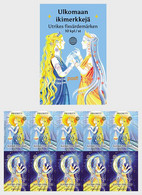 Finland 2022 Posti Europa CEPT Stories And Myths Sheetlet Of 5 Sets With Labels Mint - Nuevos