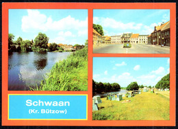 F7293 - TOP Schwaan Zeltplatz Markt - Bild Und Heimat Reichenbach - Buetzow