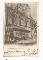 JC , Cp , 86 ,NOUAILLE , L'église Abbatiale , Façade Nord , Dos Simple ,voyagée 1903 - Sonstige & Ohne Zuordnung