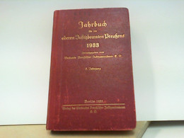 Jahrbuch Für Die Oberen Justizbeamten Preußens 1933 ( 8. Jahrgang ) - Kalender