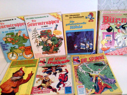 Konvolut Bestehend Aus 7 Bänden, Zum Thema: Comics / Cartoons. - Unclassified