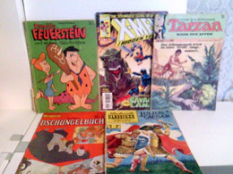 Konvolut Bestehend Aus 5 Heften, Zum Thema: Comics / Cartoons. - Autres & Non Classés