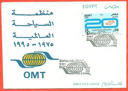 Egypt 1995. The 20th Anniversary Of World Tourism Organization.  FDC. - Cartas & Documentos