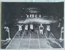 PHOTOGRAPHIE SPORT ATHLETISME "1956 ETATS UNIS NEW YORK 60 YARDS AUX MILLROSE GARNES MADISON SQUARE GARDEN" - Athletics