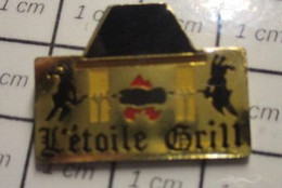 610e Pin's Pins / Beau Et Rare / THEME : ALIMENTATION / RESTAURANT ROTISSERIE L'ETOILE GRILL - Alimentation