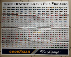 Poster Three Hundred Grand Prix Victories - Goog Year - Format : 102.5x81 cm - Automobile - F1