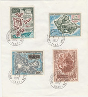 1970 71 TAAF FSAT  OBLIT. ARCHIPEL DES KERGUELEN YT  POSTE AERIENNE PA 20 22 23 ET 24  COTE  + 155 € - Used Stamps