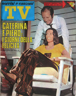 SORRISI E CANZONI TV 22 1971 Caterina Caselli Luisella Boni Nuovi Angeli Gino Bramieri Ingrid Schoeller Perry Como - Televisione