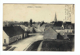 Leisele   LEYSELE- Panorama  1917    WO I - Alveringem