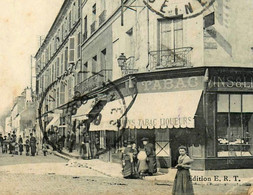 Lagny * Débit De Tabac Tabacs TABAC Liqueurs Vins , Rue Gambetta * Cachet Militaire 4ème Régiment Artillerie - Lagny Sur Marne