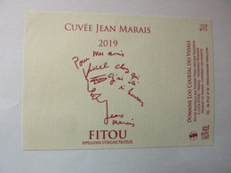 Cuvée Jean Marais - FITOU - 2019 - Languedoc-Roussillon