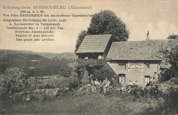 Delcampe - 68 - HAUT-RHIN - MUNSTER - Erholungsheim HOHRODBERG Von Fritz FRIEDERICH Voir Scans Superbe(10057) - Munster