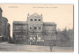 CPA 69 L'Arbresle Ecole Communale Place De La Mairie - L'Abresle