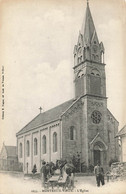 68 - HAUT-RHIN - MONTREUX-VIEUX - L'Église - Charette Attelée  (10095) - Habsheim