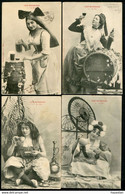 LOT DE 10 CARTES POSTALES ANCIENNES PHOTOGRAPHE BERGERET - 5 - 99 Postcards