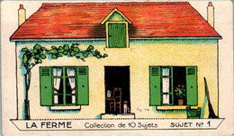 Image Chocolat Révillon à Découper La Ferme Collection De 10 Sujets Sujet N°1 The Farm La Fattoria TB.Etat - Andere & Zonder Classificatie