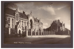 LATVIA Riga Pilsetas Slimnica Krankenhaus 1928 Photopostcard With Stamp - Latvia