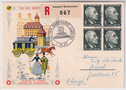 Schweiz - 1947 Tag Der Briefmarke / Journée Nationale Du Timbre - LUZERN - Giornata Del Francobollo