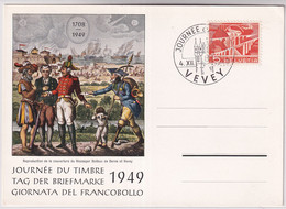 Schweiz - 1949 Tag Der Briefmarke / Journée Nationale Du Timbre - VEVEY - Journée Du Timbre