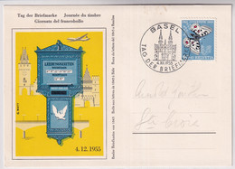 Schweiz - 1955 Tag Der Briefmarke / Journée Nationale Du Timbre - BASEL - Giornata Del Francobollo