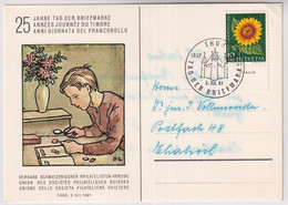 Schweiz - 1961 Tag Der Briefmarke / Journée Nationale Du Timbre - THUN - Giornata Del Francobollo