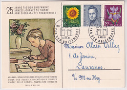 Schweiz - 1961 Tag Der Briefmarke / Journée Nationale Du Timbre - THUN - Giornata Del Francobollo