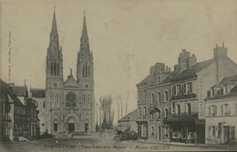 Delcampe - 61 - VIMOUTIERS - Place Cour-aux-Moines - Maison GRELBIN - Vimoutiers