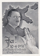 Deutsches Reich Propaganda Postkarte 1938 - Cartas