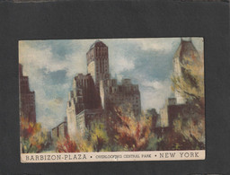 112843          Stati  Uniti,   Barbizon-Plaza,  Overlooking  Central  Park,  New  York,  NV - Piazze