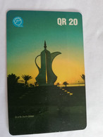 QATAR  PUBLIC TELECOM CORPORATION / PAY PHONE  MAGNETIC/ AUTELCA   Q 20   QTR 36  Dalla At Sunset     **9490** - Qatar