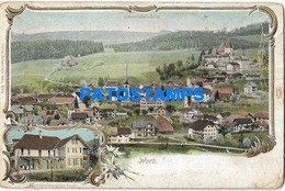 185214 SWITZERLAND WORB VIEW GENERAL SPOTTED POSTAL POSTCARD - Worb