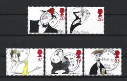 Gr. Britain 1998 British Comic Artists Y.T. 2036/2040 (0) - Used Stamps