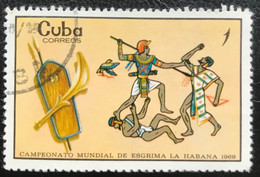 Cuba - C8/61 - (°)used - 1969 - Michel 1508 - WK Schermen - Used Stamps