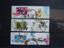 Série Complète Oblitérée Avec Cachet Rond *****  No : 271 à 273 De Looney Tunes De 2009 - Adhesive Stamps