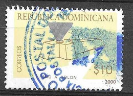 REPUBBLICA DOMINICANA - 2000 - FARO DI COLOMBO -USATO (YVERT  1437 - MICHEL 2017) - Dominicaine (République)