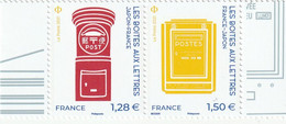 France 2021 : 5524/5525** . Les Boîtes Aux Lettres.Emission Commune Avec Le Japon. - Ongebruikt