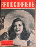 RADIOCORRIERE 16 1955 Anna Maria Pierangeli Ascesa Al K2 Silvio D’Amico Alberto Bonucci Carlo D’Angelo - Television