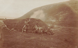 Norway Album 1912 Postcard Photo  Plassering Skal Bestemmes Earthen Yurt Traditional House  Jordyurt Tradisjonelt Hus - Noorwegen