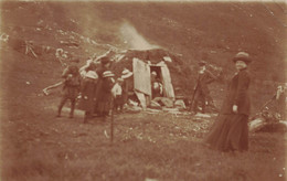 Norway Album 1912 Postcard Photo  Plassering Skal Bestemmes Earthen Yurt Traditional House  Jordyurt Tradisjonelt Hus - Noorwegen