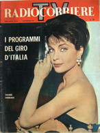 RADIOCORRIERE TV 20 1961 Yvonne Furneaux Franca Bettoja Noëlle Adam Marilù Tolo Lauretta Masiero Ilaria Occhini - Televisione